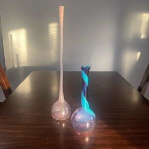 Purple and Blue Collectors Vase